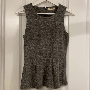 MADEWELL peplum tank top